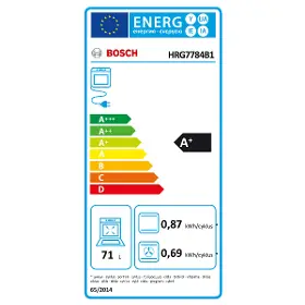 Vstavaná rúra - Bosch HRG7784B1 - 10