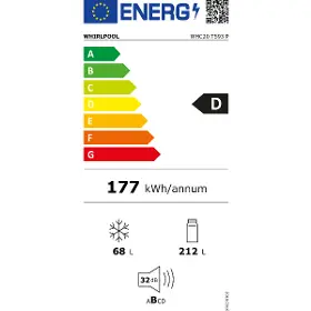 Kombinovaná chladnička - Whirlpool WHC20 T593 P - 3