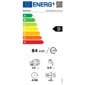 Vestavná myčka - Electrolux E62LD100S - 6