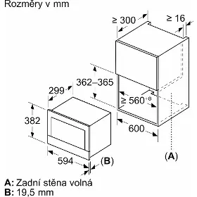 Vestavná mikrovlnná trouba - Bosch BEL7321B1 Serie 8 - 6