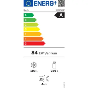 Kombinovaná chladnička - Bosch KGN392I2F Serie 4 - 13