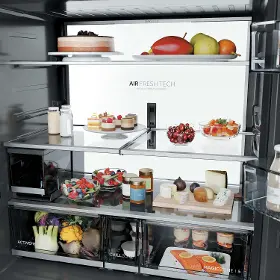 Americká lednice - Haier HCW99F18DHMB + záruka 20 let na kompresor - 6