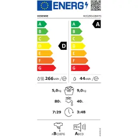 Pračka se sušičkou - Hisense WD5I9043BWFS 5I - 11