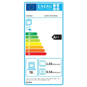 Vestavná trouba - Gorenje BOP6737E05EPBG - 21