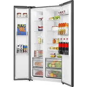 Americká lednice - Hisense RS3P538NAFE - 7