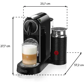 Kávovar na kapsuly - De'Longhi EN267.BAE Nespresso CitiZ Čierna - 5
