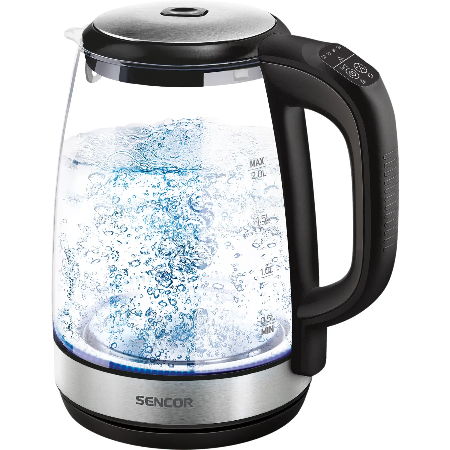 Sencor SWK 2090BK Konvice s regulací teploty – fotografie 1