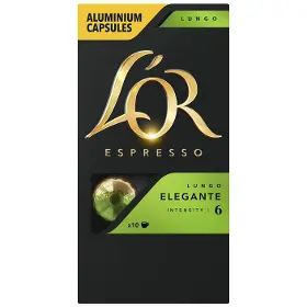 Kapsle Nespresso - LOR Espresso Lungo Elegante 10 ks - 1