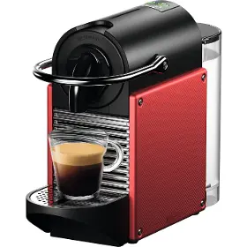 Kávovar na kapsuly - De'Longhi EN124.R Nespresso Pixie Červená - 1
