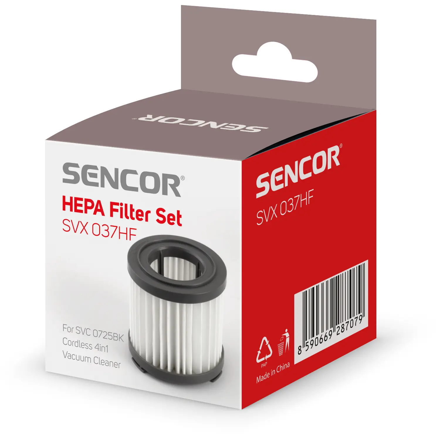 Sencor SVX 037HF HEPA filtr Náhradní filtr – fotografie 1