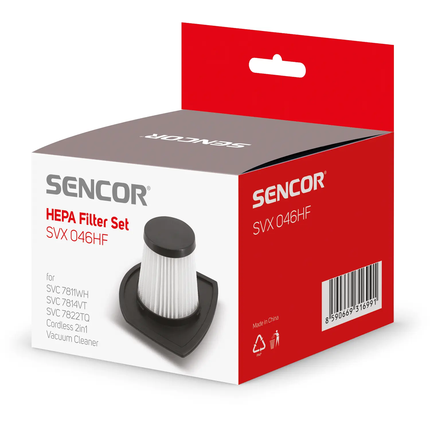 Sencor SVX 046HF HEPA filtr k SVC 78x HEPA filtr – fotografie 1