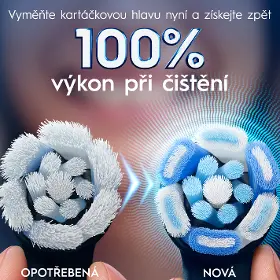 Náhradní hlava ke kartáčku - Oral B iO Ultimate Clean Black 4 ks - 2