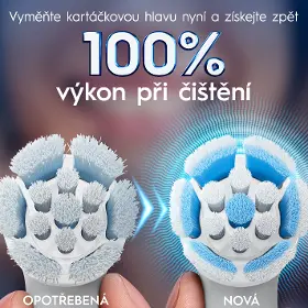 Náhradní hlava ke kartáčku - Oral B iO Gentle Care White 4 ks - 2