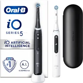 Oscilační zubní kartáček - Oral B iO Series 5 Duo Pack (B+W) - 6