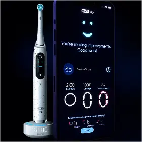 Oscilační zubní kartáček - Oral B iO 10 Series White Spreckels - 5
