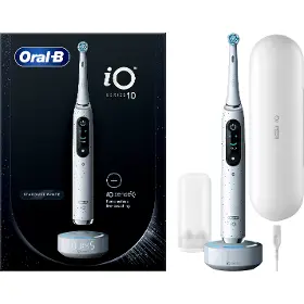 Oscilační zubní kartáček - Oral B iO 10 Series White Spreckels - 9