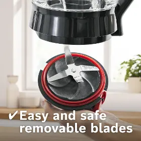 Stolný mixér - Bosch MMB6177S Serie 4 VitaPower - 3