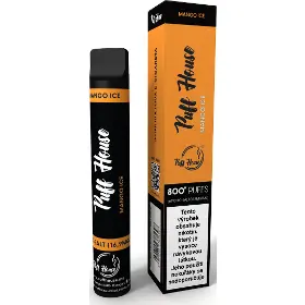 E-cigareta - Puff House 800 Mango Ice jednorázová - 1