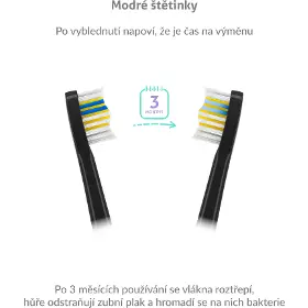Náhradní hlava ke kartáčku - Truelife Compact Sensitive Black - 7