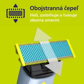 Príslušenstvo ku zastrihávaču - Philips OneBlade QP225/50 - 5