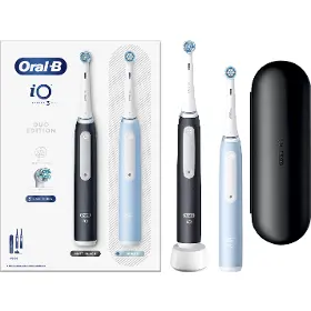Oscilační zubní kartáček - Oral B iO3 Black/Blue Duo Edition - 6