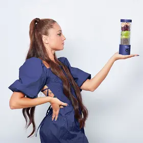Cestovní smoothie mixér - Fitstream Pro Navy Blue - 7