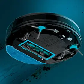 Robotický vysávač s mopom 2v1 - Cecotec Conga 2499 Ultra Home Titanium - 3