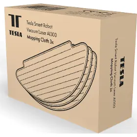 Mopovací textilie k vysavačům - Tesla AI300 Mopping Cloth 3x - 2