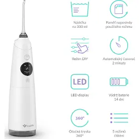 Ústní sprcha - Truelife AquaFloss Compact C300 White - 3
