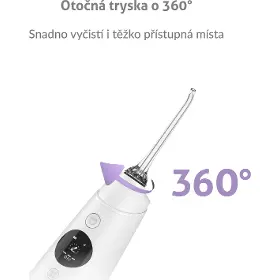 Ústní sprcha - Truelife AquaFloss Compact C300 White - 4