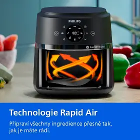 Horkovzdušná fritéza - Philips NA221/00 Series 2000 Airfryer 4,2 l - 7