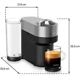 Kávovar na kapsle - Krups XN930T10 Nespresso Vertuo POP+ - 5