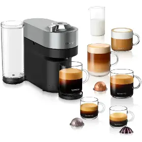 Kávovar na kapsle - Krups XN930T10 Nespresso Vertuo POP+ - 8