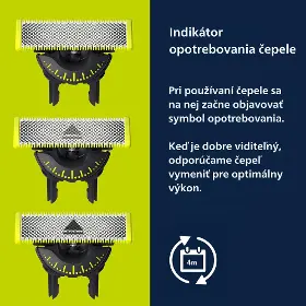 Zastřihovač vousů - Philips OneBlade Pro QP6552/15 + Cashback až 4000 Kč - 7