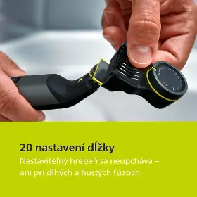 Zastřihovač vousů - Philips OneBlade Pro QP6552/15 + Cashback až 4000 Kč - 5