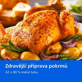 Horkovzdušná fritéza - Philips NA352/00 Series 3000 Airfryer Dual basket 9 l - 9
