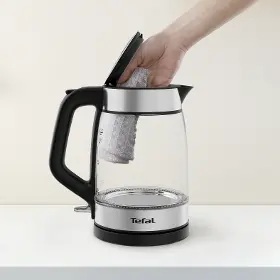 Rýchlovarná kanvica - Tefal KI605830 Glass kettle black - 5