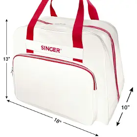 Příslušenství k šicímu stroji - Singer CARRY CASE CRM/RED ROW A&B - 7