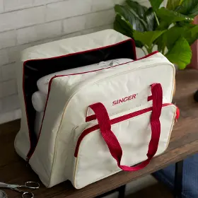 Příslušenství k šicímu stroji - Singer CARRY CASE CRM/RED ROW A&B - 8