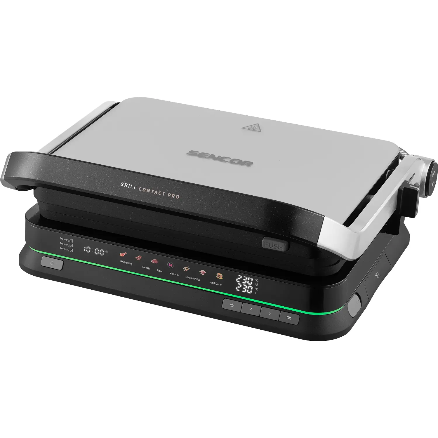 Sencor SBG 7030BK GRILL CONTACT PRO Kontaktní gril – fotografie 1