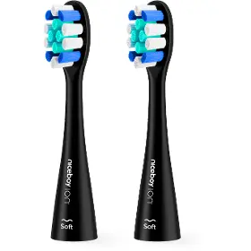 Náhradní hlava ke kartáčku - Niceboy ION SONIC LITE SOFT BLACK - 1
