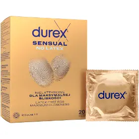 Kondom - Durex Sensual No Latex kondomy 20 ks - 1