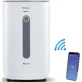 Odvlhčovač vzduchu - Rohnson R-9916W Genius 16 Wi-Fi Ion & UV-C - 4