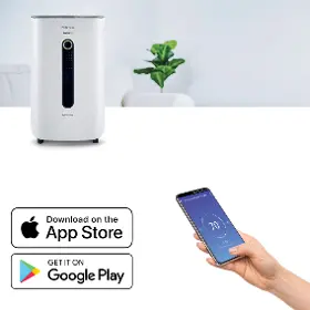 Odvlhčovač vzduchu - Rohnson R-9920 Genius 20 Wi-Fi Ion & UV-C - 7