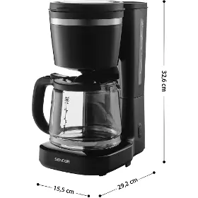 Prekvapkávač - Sencor SCE 2710BK Dark Line - 3