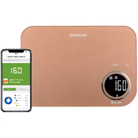 Váha kuchyňská - Sencor SKS 7176GD Smart - 9