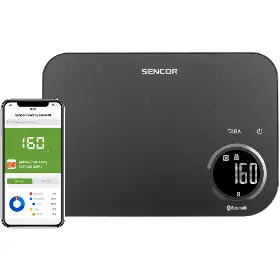 Váha kuchyňská - Sencor SKS 7178BK Smart - 9