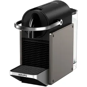 Kávovar na kapsuly - Krups XN306T10P Nespresso Pixie Titanová - 4