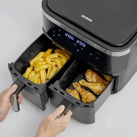 Horkovzdušná fritéza - Severin FR2453 Doble Low Fat 7,6 l - 6