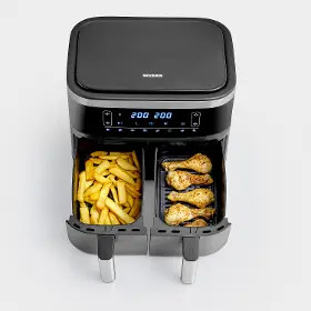 Horkovzdušná fritéza - Severin FR2453 Doble Low Fat 7,6 l - 7